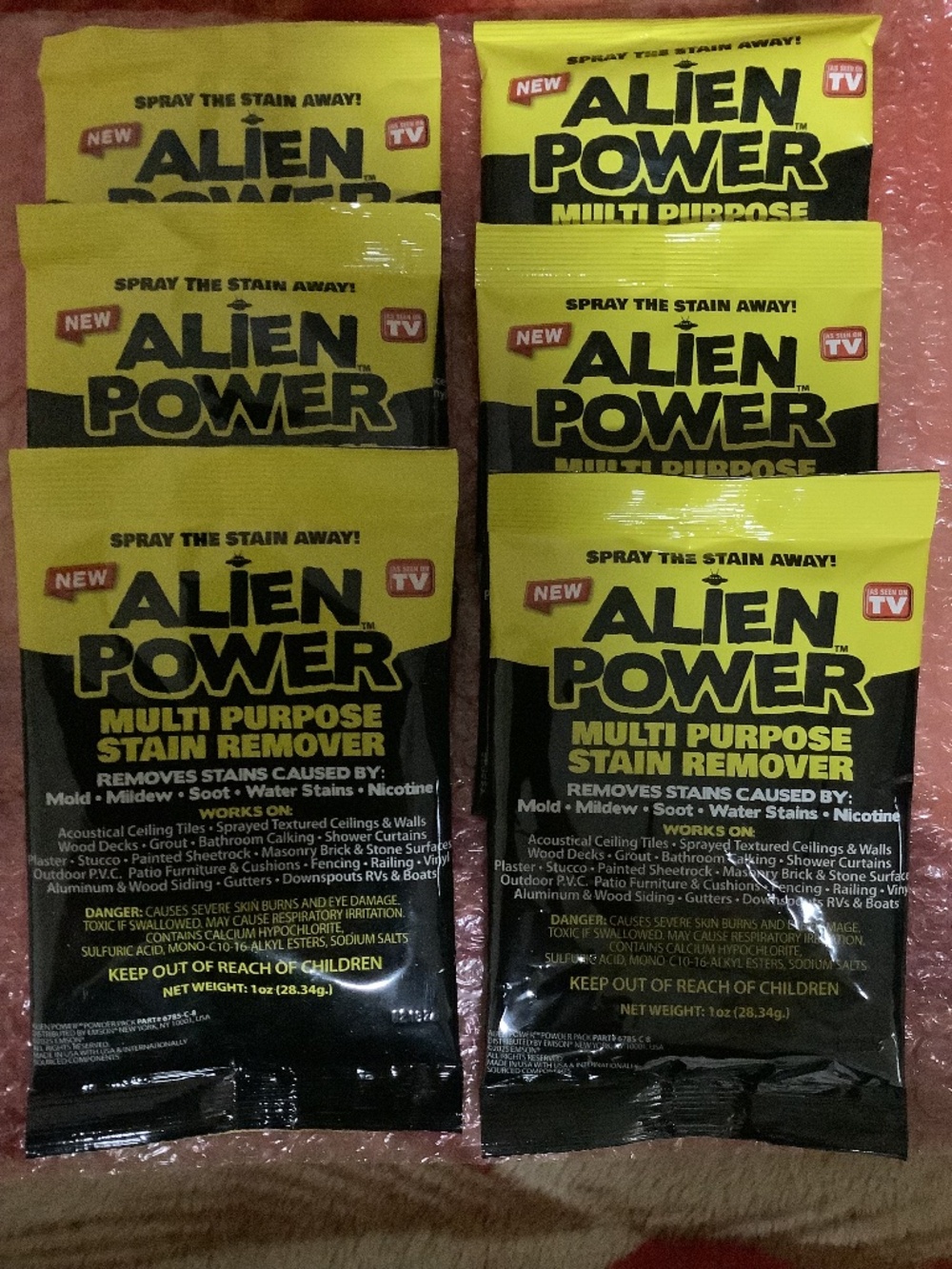 Alien Power Cleaner 6 Pack Refills Only
